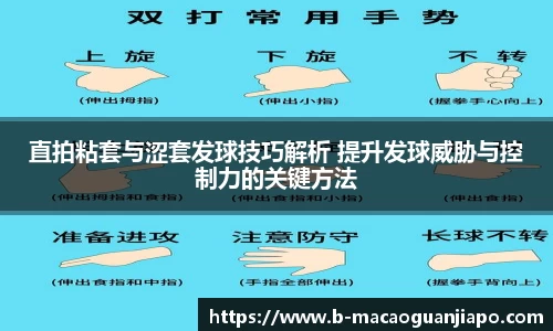 直拍粘套与涩套发球技巧解析 提升发球威胁与控制力的关键方法